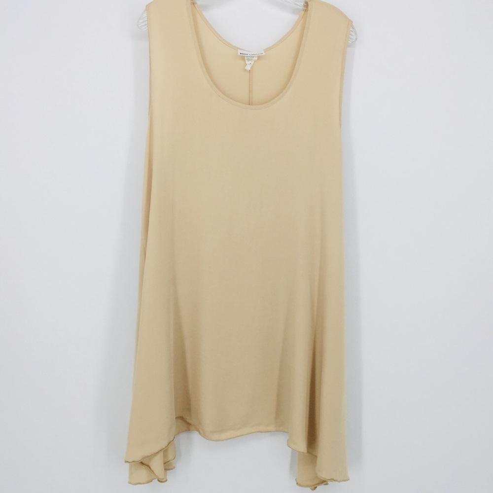 Hot Ginger Plus Size Swing Tunic Top Size 1X